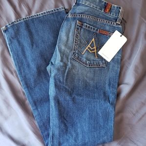 NWT flared or boot cut jeans
